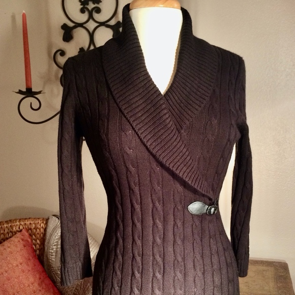 Sweater Dress by Ellen Tracy - Picture 2 of 8